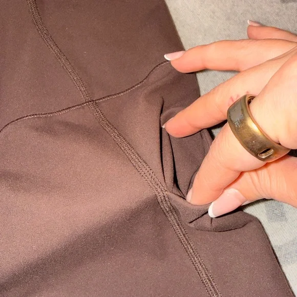 BuffBunny Chocolate Brown Bike Shorts - Picture 5 of 8